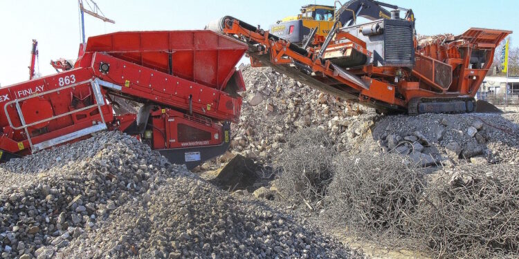 Jak w praktyce wygląda kruszenie gruzu? - X-MAG.pl kruszenie gruzu i betonu