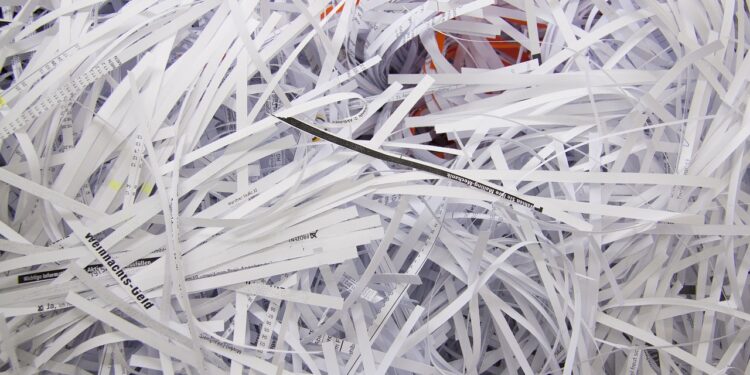 niszczenie dokumentow