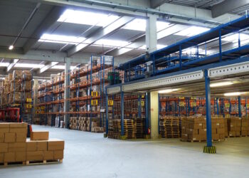 zastosowanie podestow magazynowych